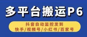 【电脑版】P6-监控发布多平台-三青创库